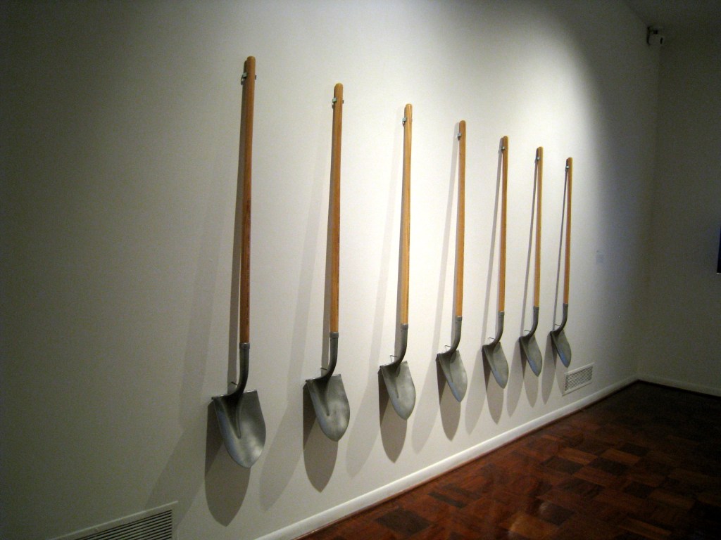 Palas por Pistolas by Pedro Reyes at Art Museum of the Americas